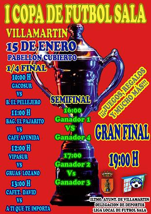 I COPA VILLAMARTIN. SABADO 15 ENERO