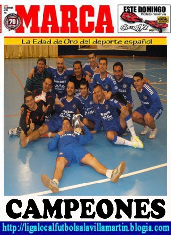 I COPA DE FUTBOL SALA DE VILLAMARTIN