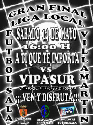 LLEGA LA GRAN FINAL DE LA LIGA LOCAL DE FUTBOL SALA DE VILLAMARTIN