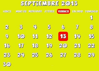 VIERNES 13 DE SEPTIEMBRE, ¡¡FIN DE PLAZO!!